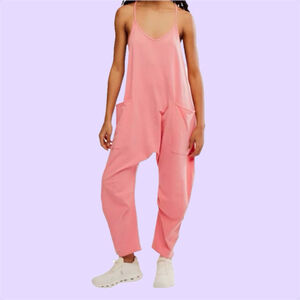 NWT Free People Movement Hot Shot Onesie Hibiscus Size Large $70 Sold Out
